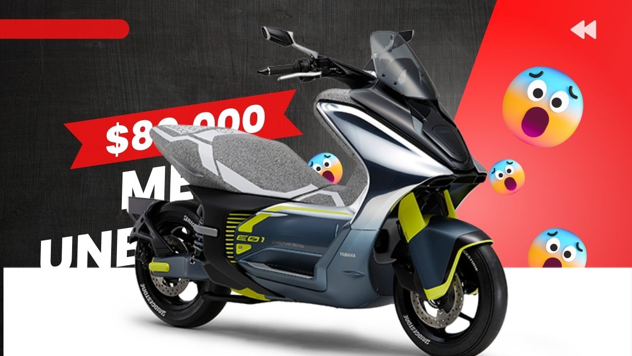Yamaha E01: Amazing looking electric scooter to launch in India soon