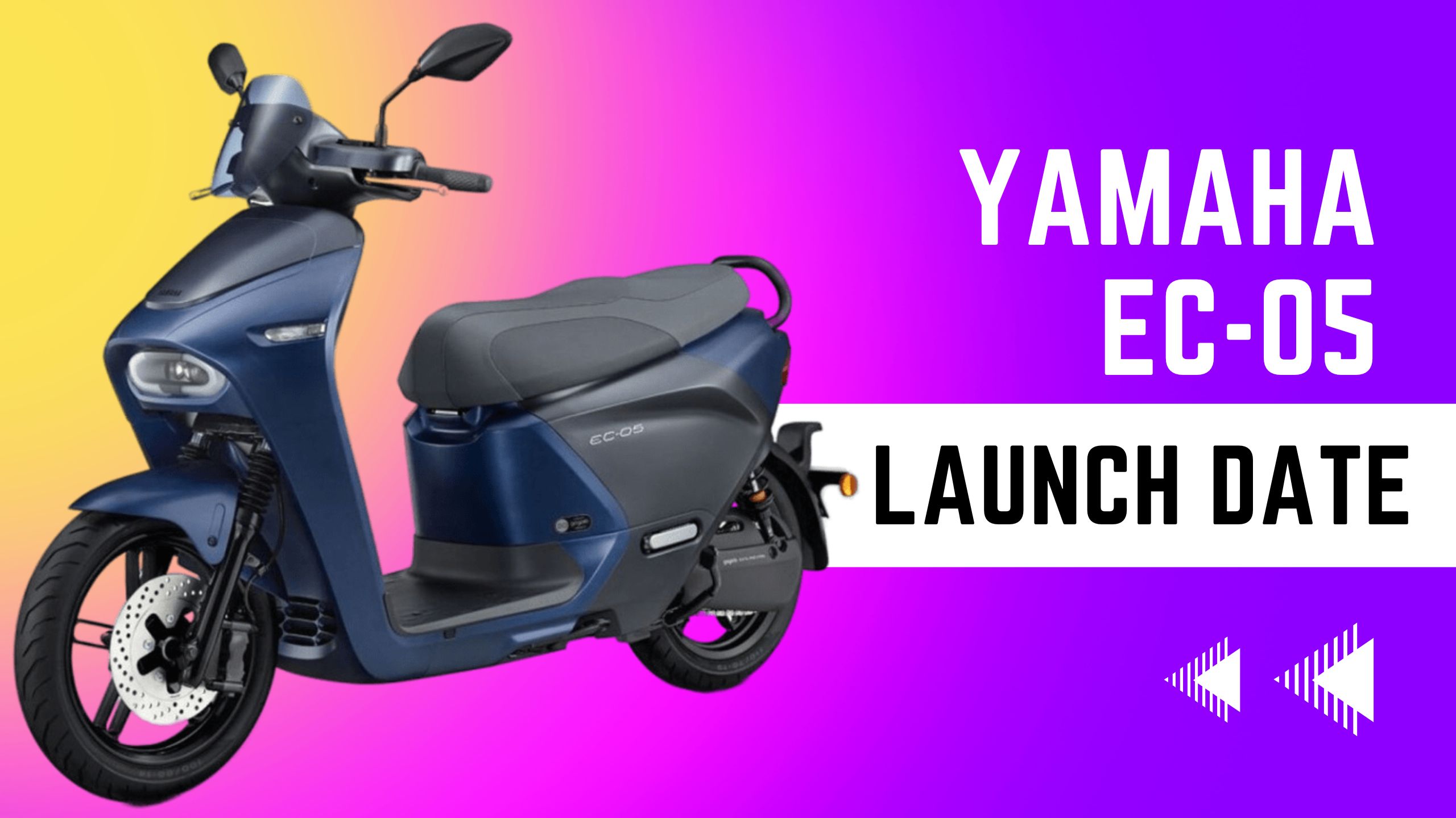 Yamaha EC-05 Electric Scooter Incoming, But There’s A Catch