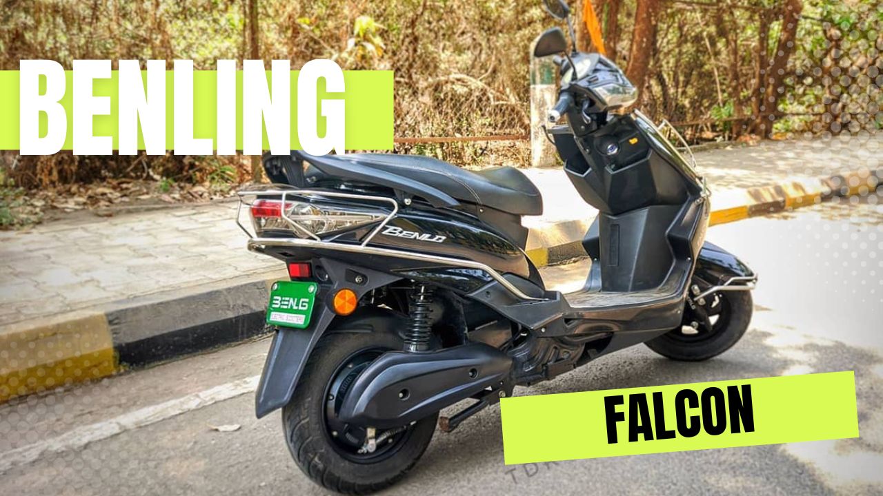 Test drive this electric scooter - Benling Falcon