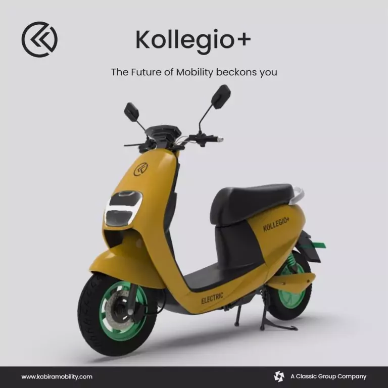 Kollegio Plus, yellow color, front left side view