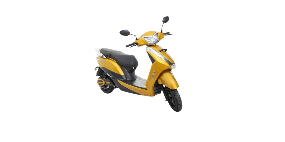 ampere magnus pro electric scooter yellow color
