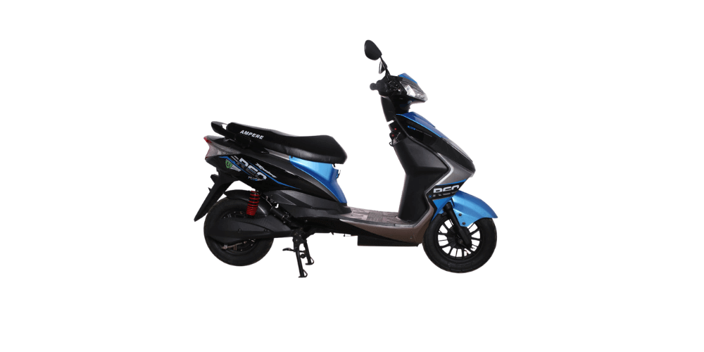 ampere reo la electric scooter blue color