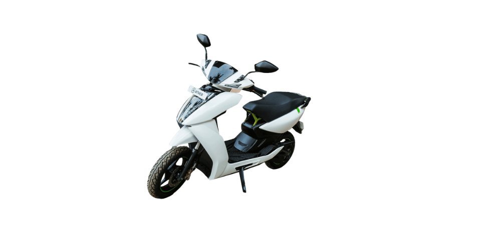 ather 450 electric scooter white color