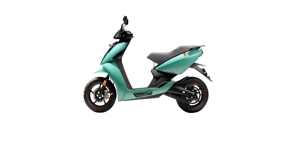 ather energy 450x electric scooter blue color