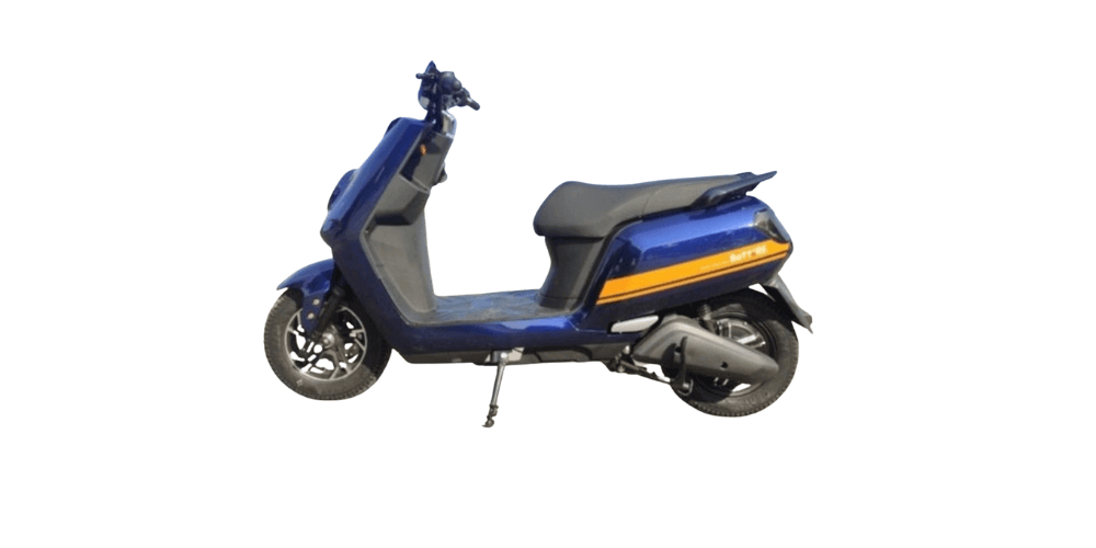 battre one electric scooter blue color