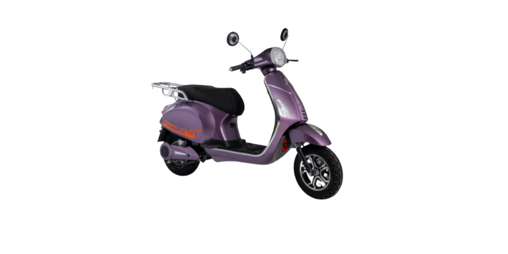 cosbike electra er electric scooter gray color