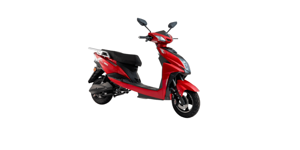 cosbike fusion er electric scooter red color