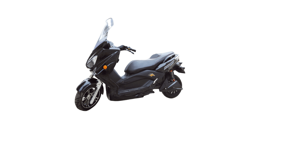 evolet raptor electric scooter black color