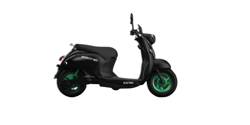 kabira mobilty intercity neo electric scooter black color