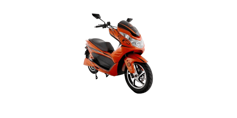okinawa cruiser electric scooter red color