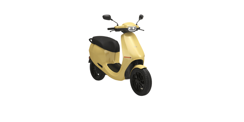 ola s1 pro electric scooter yellow color