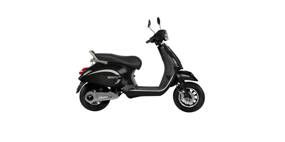 pure epluto 7g electric scooter black color