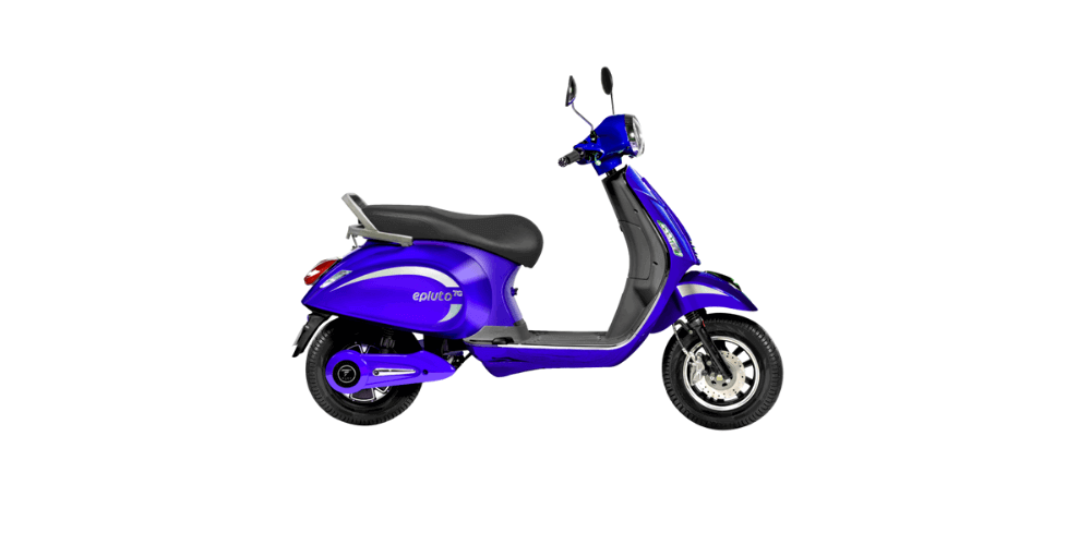 pure epluto 7g electric scooter blue color