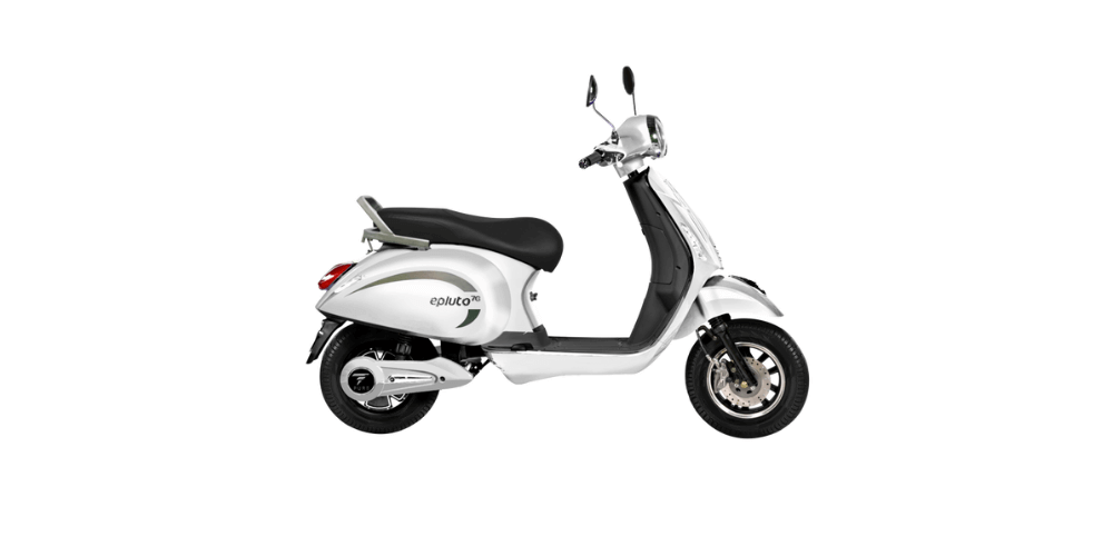 pure epluto 7g electric scooter white color