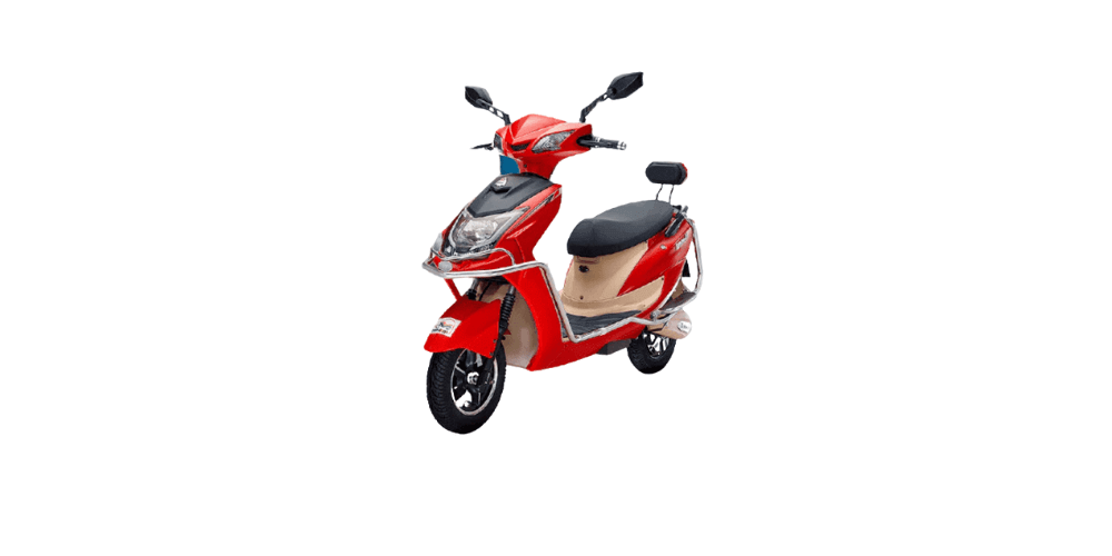 tunwal lithino li electric scooter red color