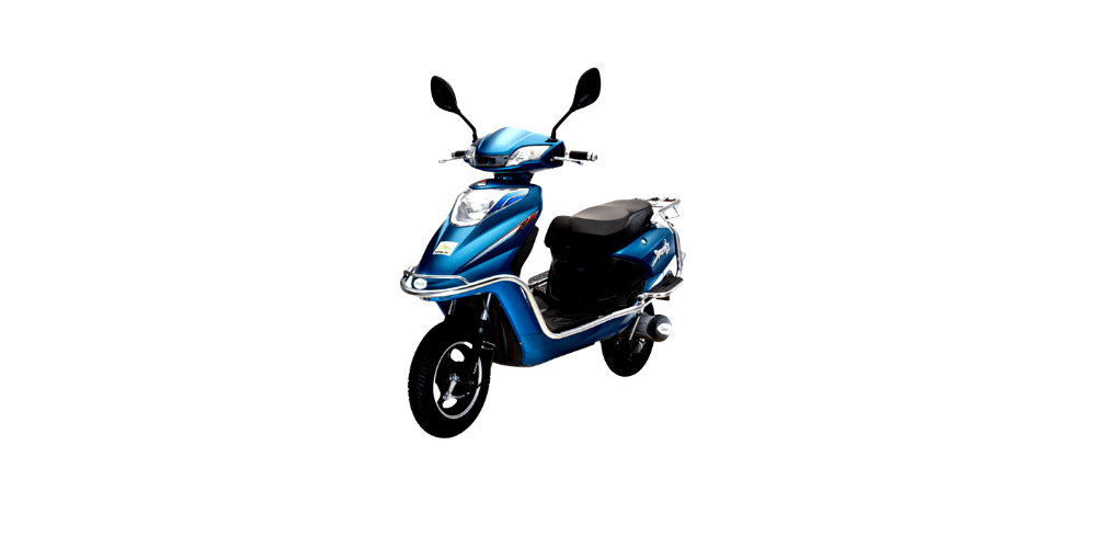 tunwal sport 63 alpha 48v electric scooter blue color