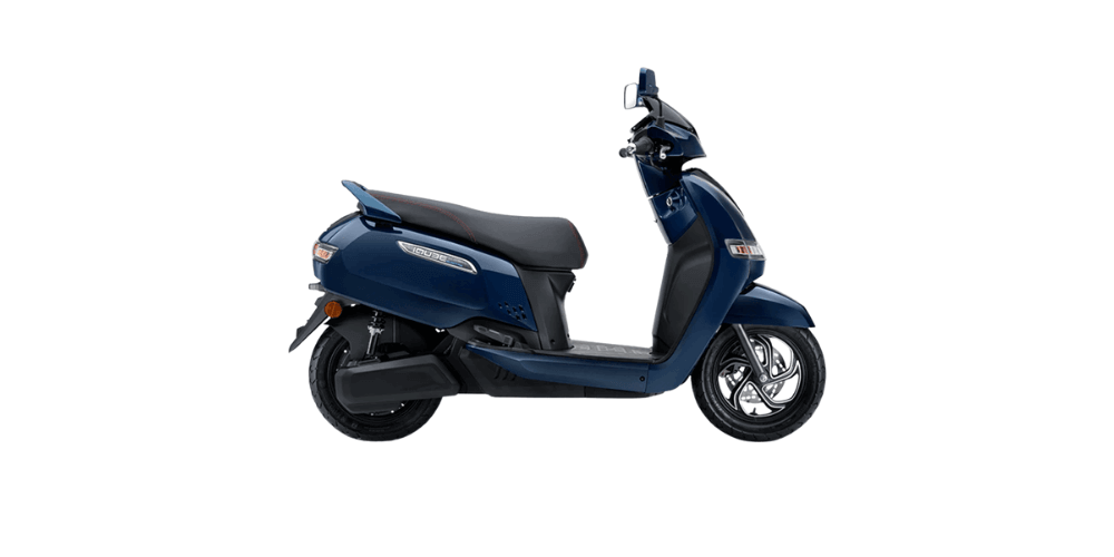 tvs iqube electric scooter star light glossy color