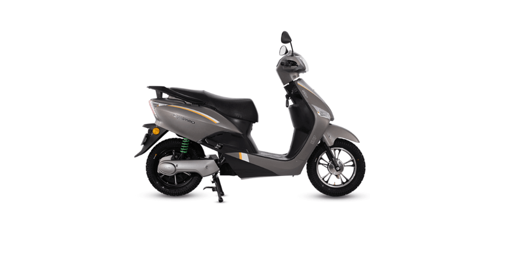 optima hx dual battery electric scooter grey colour