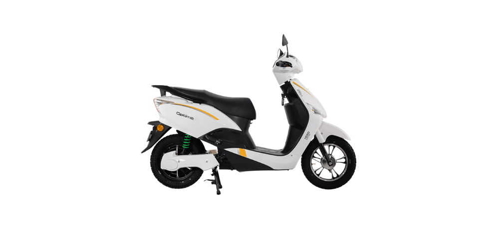 optima hx dual battery electric scooter white colour