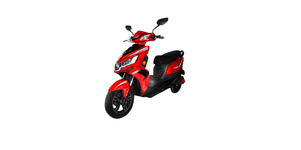 komaki xgt x4 electric scooter red color
