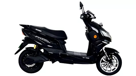 okinawa praise electric scooter black color