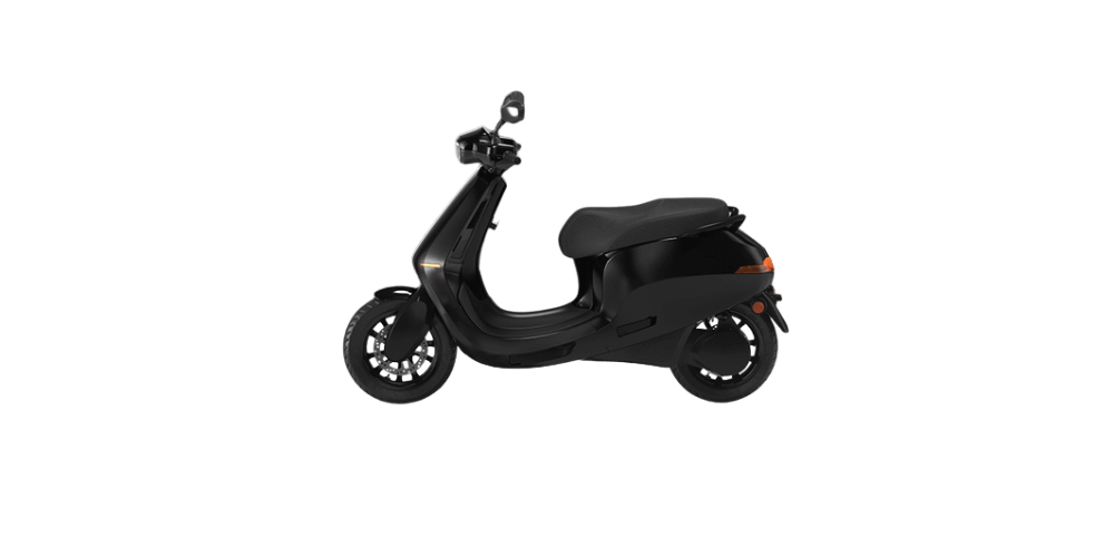 ola s1 electric scooter jet black colour